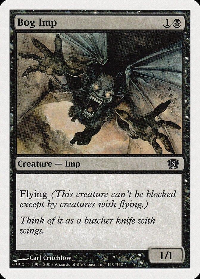 Magic: The Gathering MTG Single Bog Imp [Eighth Edition]