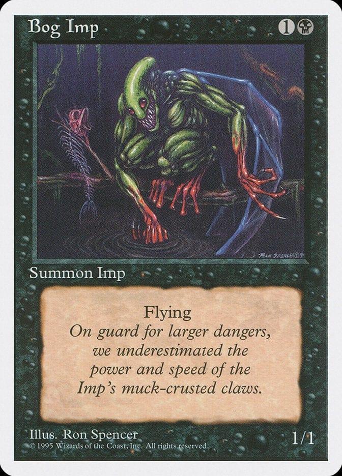 Magic: The Gathering MTG Single Bog Imp [Fourth Edition]