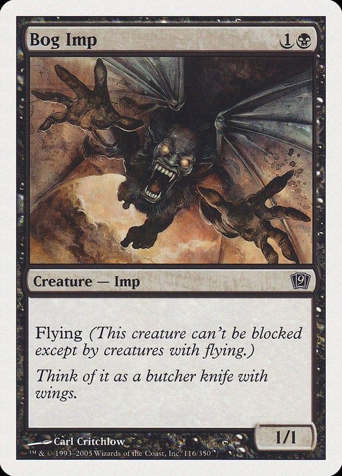 Magic: The Gathering MTG Single Bog Imp [Ninth Edition]