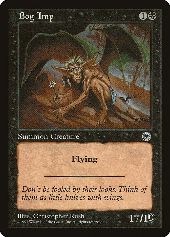 Magic: The Gathering MTG Single Bog Imp [Portal]