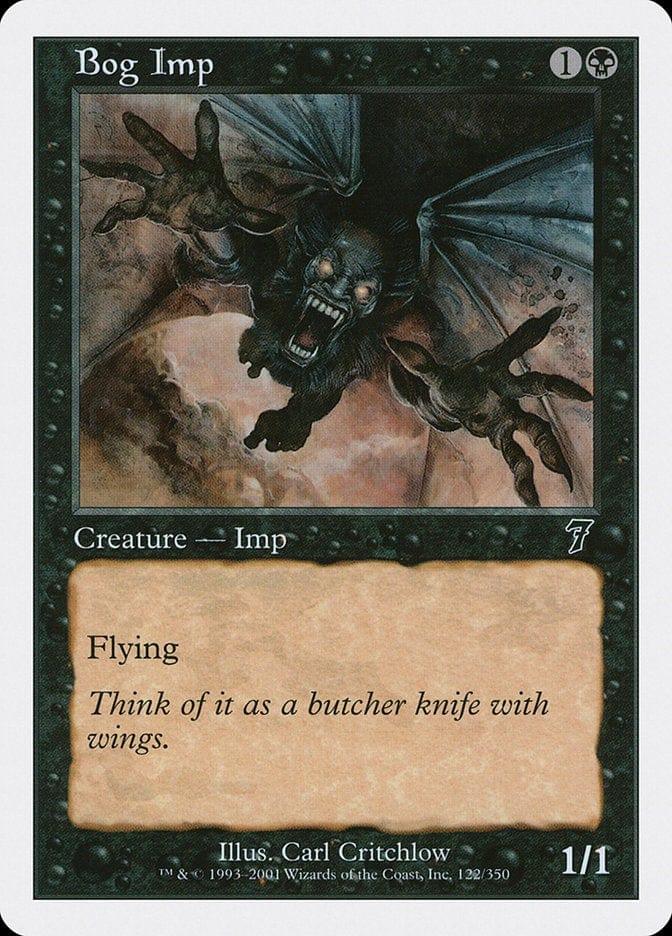 Magic: The Gathering MTG Single Bog Imp [Seventh Edition]