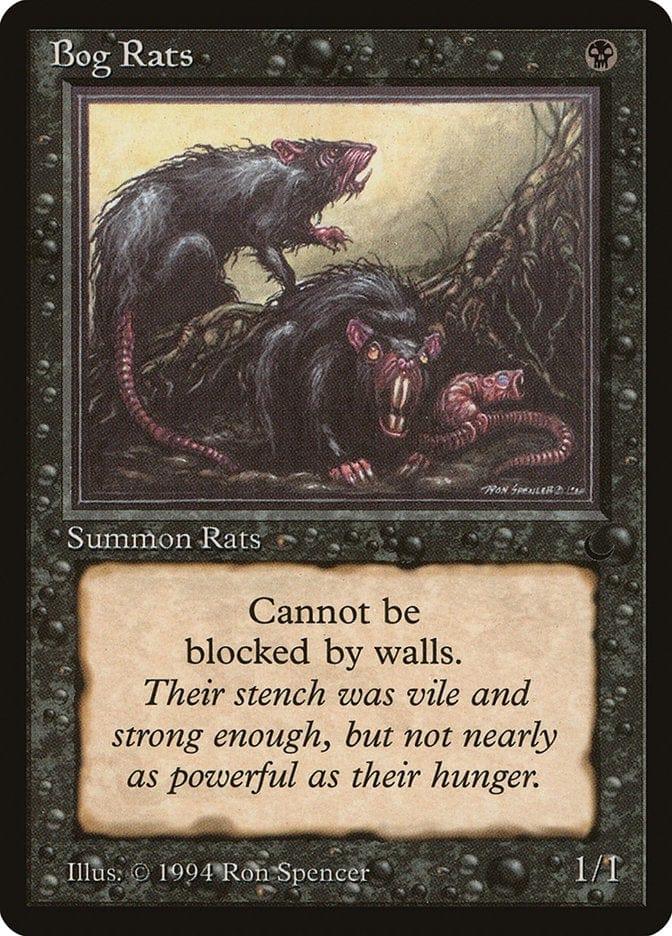 Magic: The Gathering MTG Single Bog Rats [The Dark]