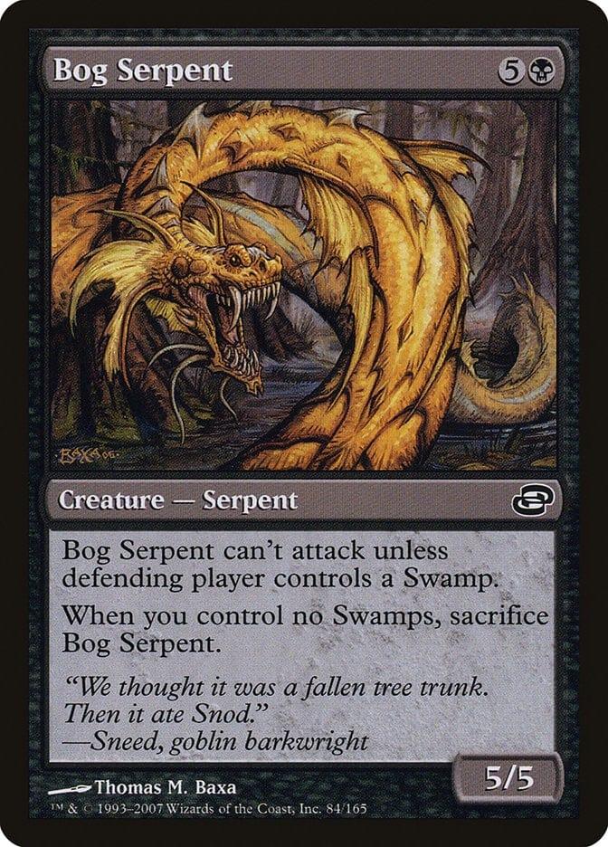 Magic: The Gathering MTG Single Bog Serpent [Planar Chaos]
