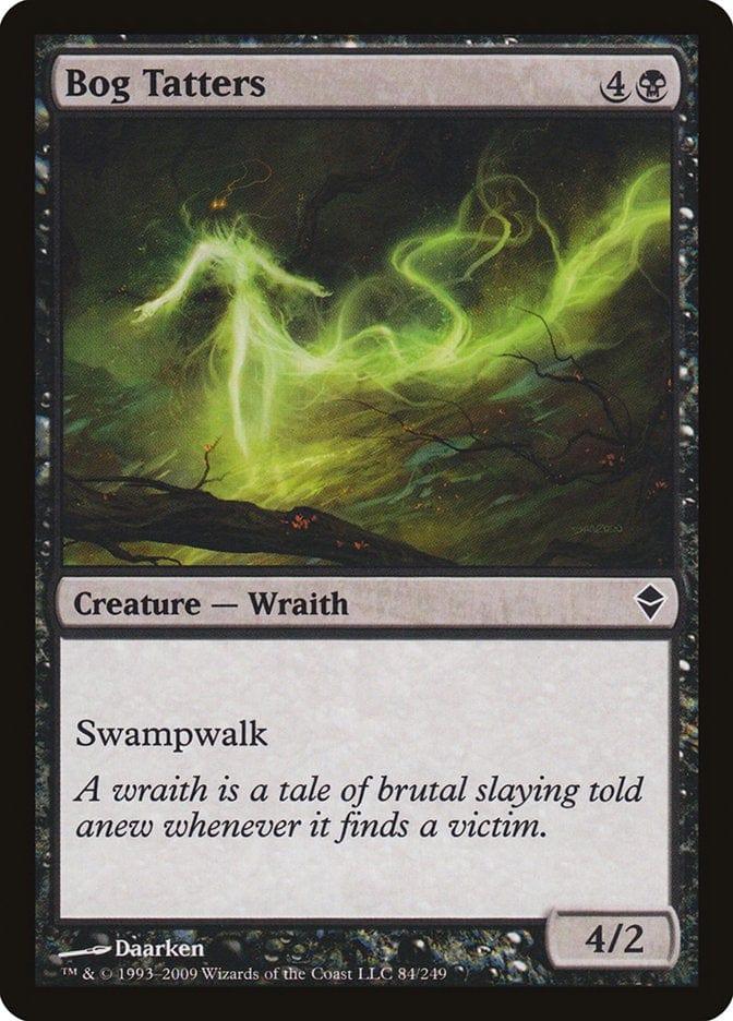 Magic: The Gathering MTG Single Bog Tatters [Zendikar]