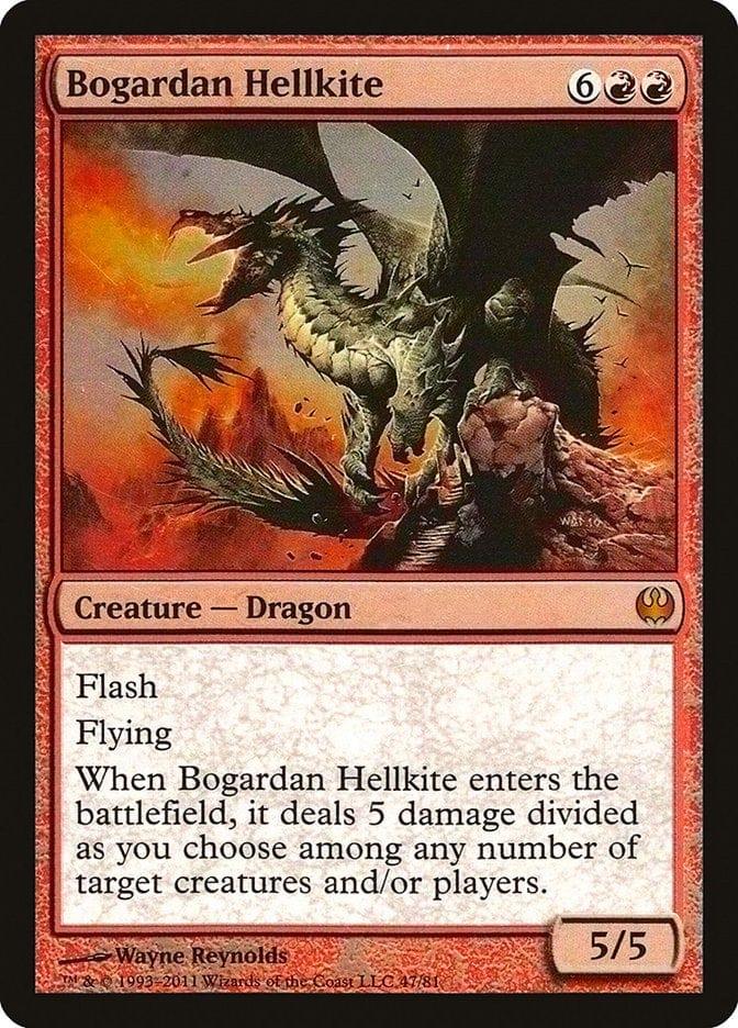 Magic: The Gathering MTG Single Bogardan Hellkite [Duel Decks: Knights vs. Dragons]