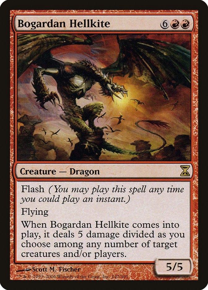 Magic: The Gathering MTG Single Bogardan Hellkite [Time Spiral]
