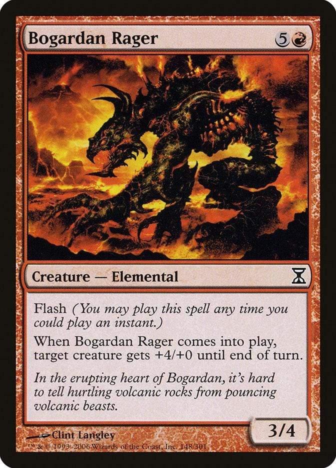 Magic: The Gathering MTG Single Bogardan Rager [Time Spiral]