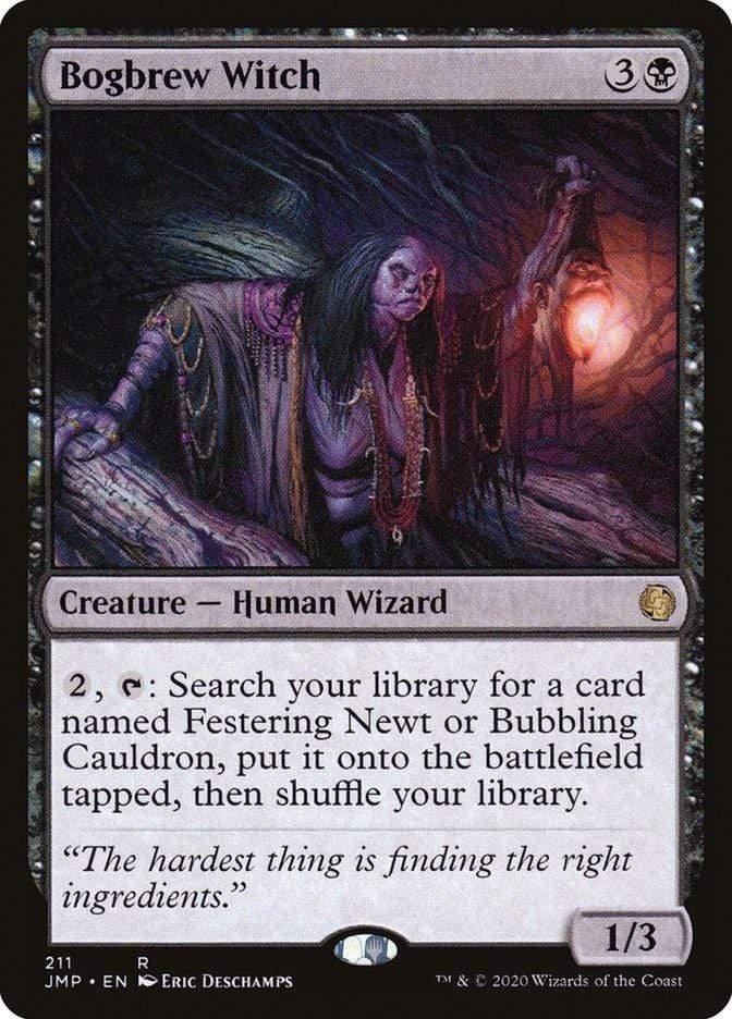 Magic: The Gathering MTG Single Bogbrew Witch [Jumpstart]
