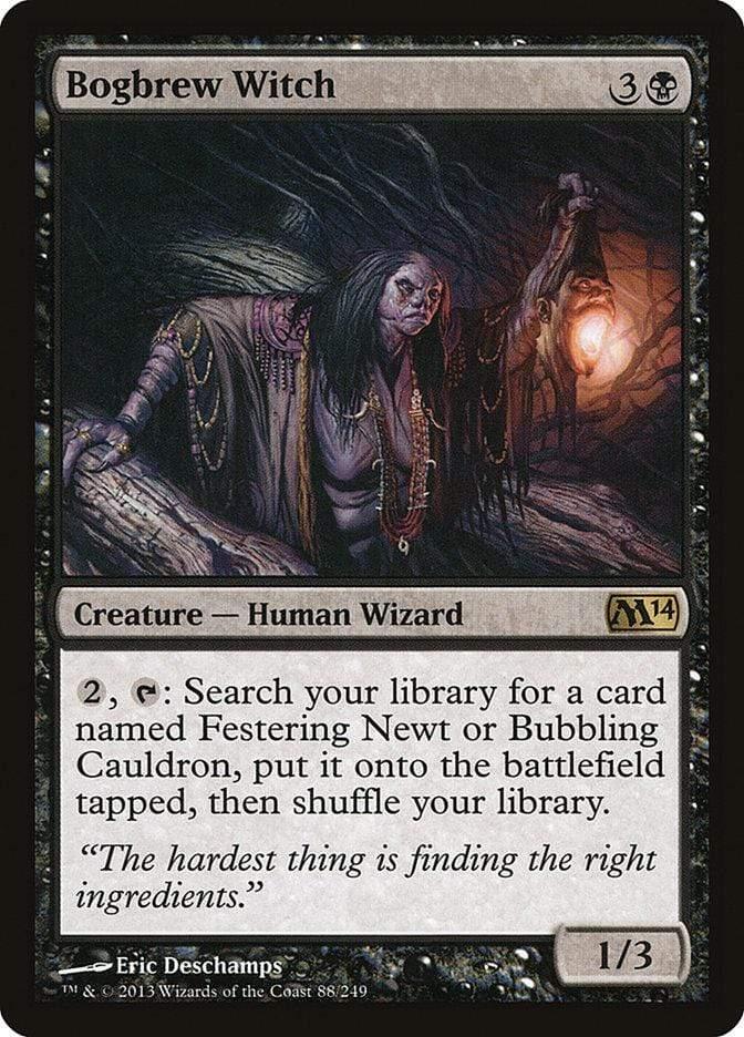 Magic: The Gathering MTG Single Bogbrew Witch [Magic 2014]