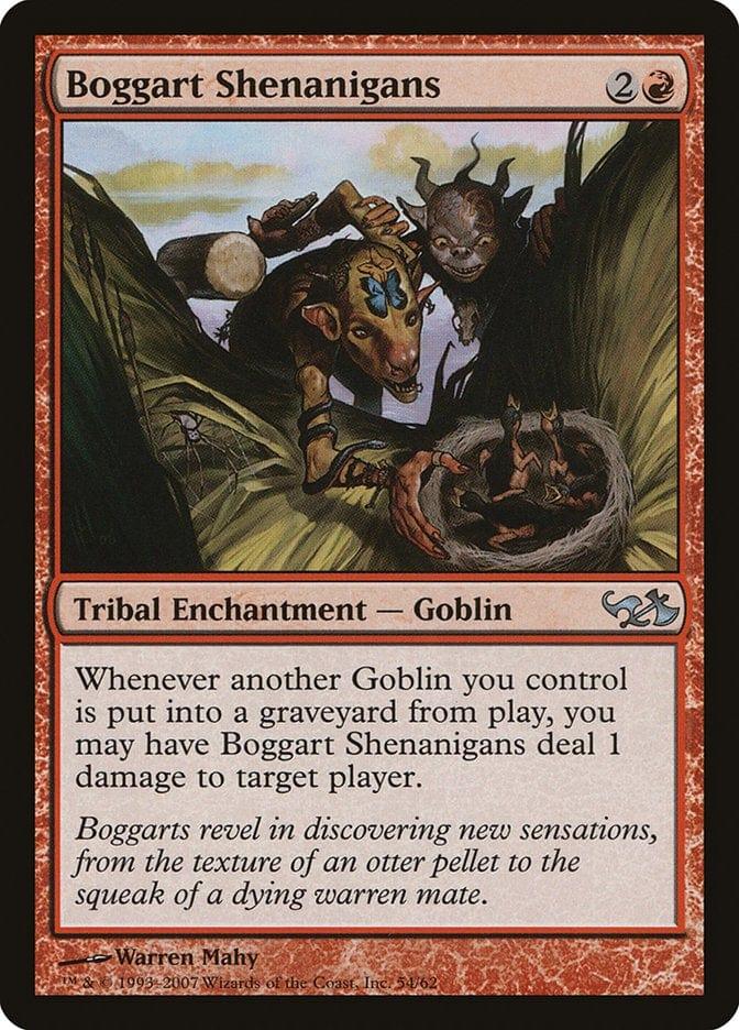Magic: The Gathering MTG Single Boggart Shenanigans [Duel Decks: Elves vs. Goblins]