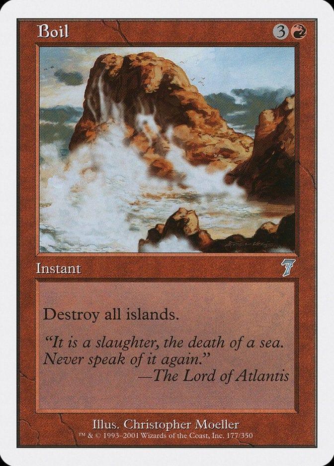 Magic: The Gathering MTG Single Boil [Seventh Edition]