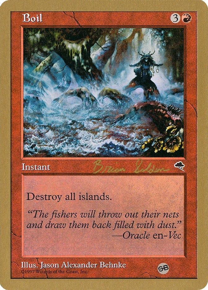 Magic: The Gathering MTG Single Boil [World Championship Decks 1998]
