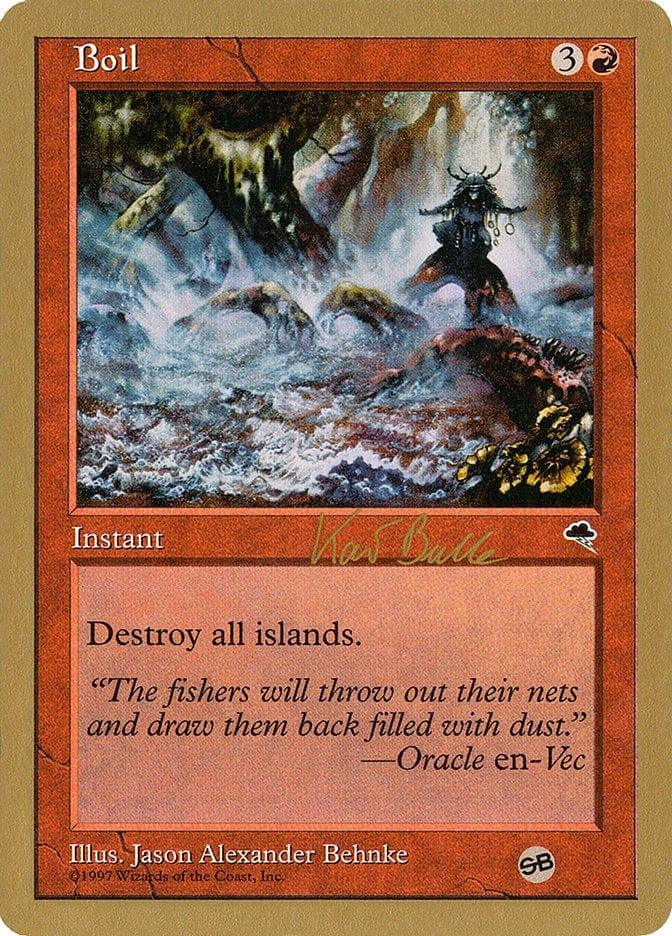 Magic: The Gathering MTG Single Boil [World Championship Decks 1999]