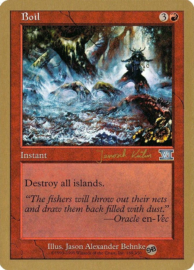 Magic: The Gathering MTG Single Boil [World Championship Decks 2000]