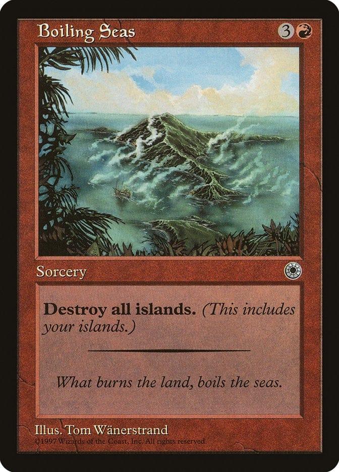 Magic: The Gathering MTG Single Boiling Seas [Portal]