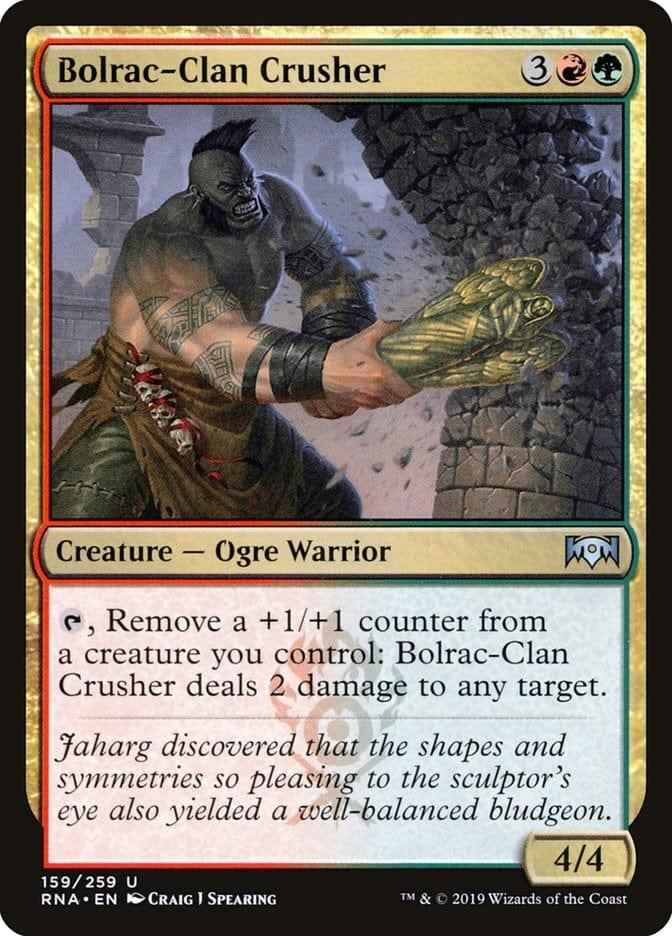 Magic: The Gathering MTG Single Bolrac-Clan Crusher [Ravnica Allegiance]