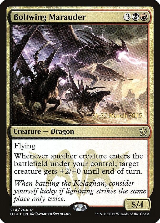 Magic: The Gathering MTG Single Boltwing Marauder  [Dragons of Tarkir Prerelease Promos]