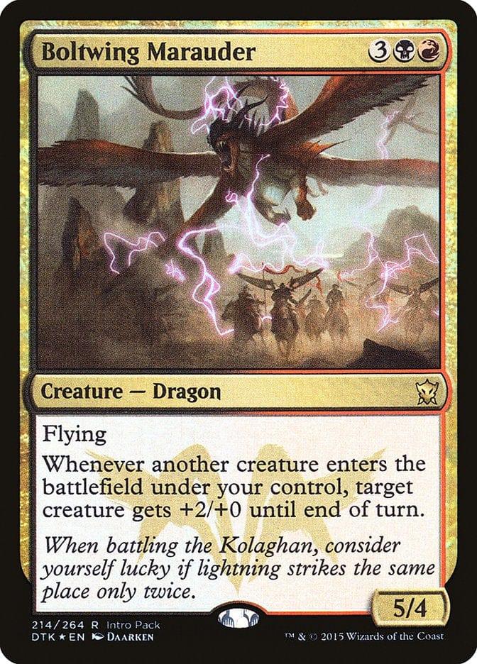 Magic: The Gathering MTG Single Boltwing Marauder (Intro Pack) [Dragons of Tarkir Promos]