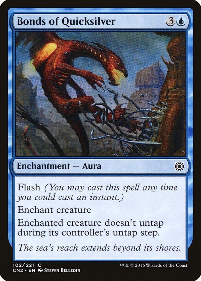 Magic: The Gathering MTG Single Bonds of Quicksilver [Conspiracy: Take the Crown]