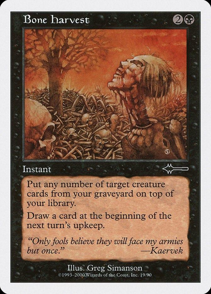 Magic: The Gathering MTG Single Bone Harvest [Beatdown Box Set]