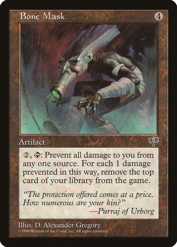 Magic: The Gathering MTG Single Bone Mask [Mirage]
