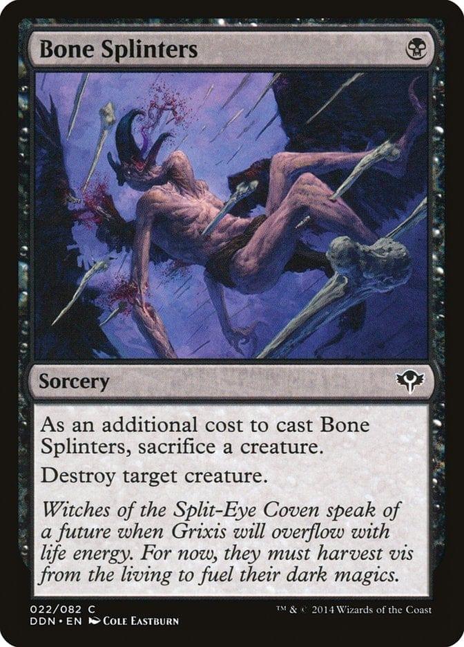 Magic: The Gathering MTG Single Bone Splinters [Duel Decks: Speed vs. Cunning]
