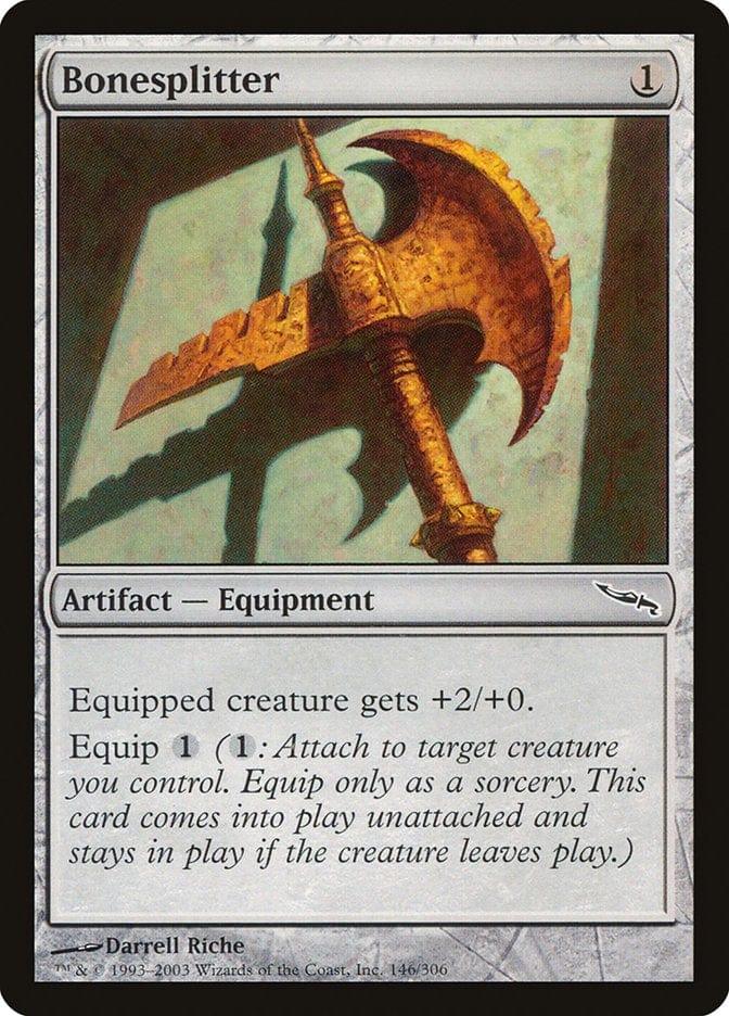 Magic: The Gathering MTG Single Bonesplitter [Mirrodin]