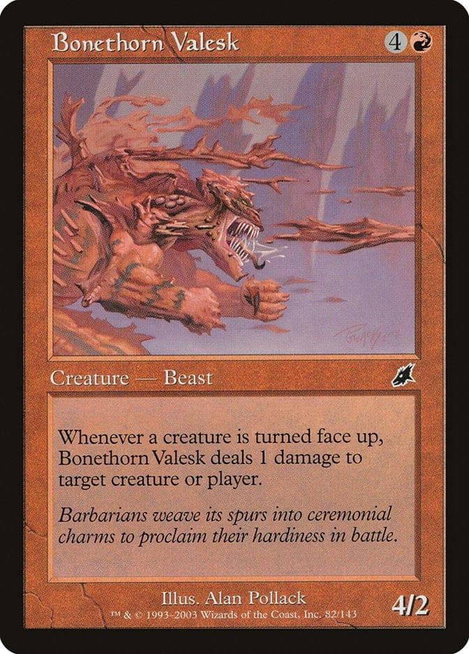 Magic: The Gathering MTG Single Bonethorn Valesk [Scourge]