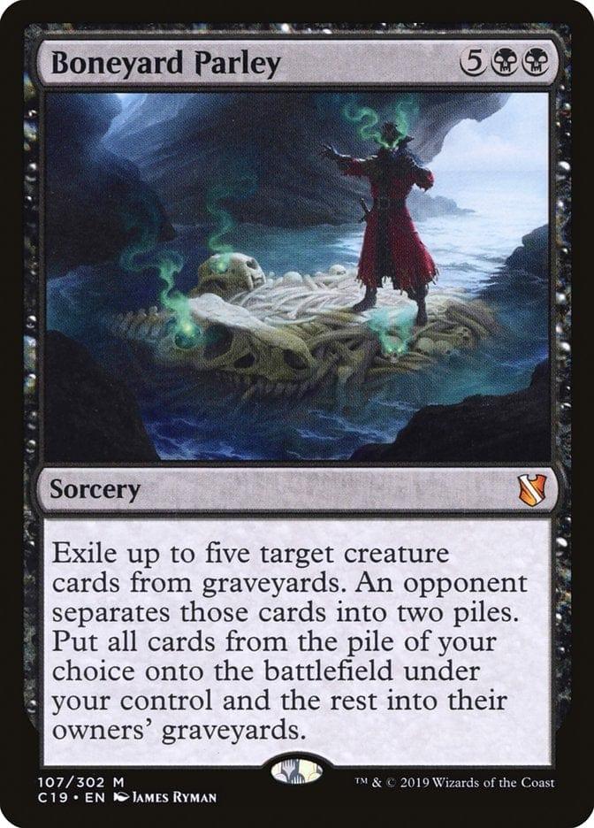 Magic: The Gathering MTG Single Boneyard Parley [Commander 2019]