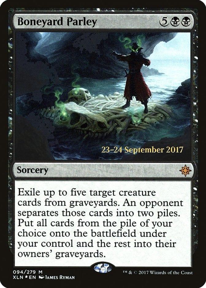 Magic: The Gathering MTG Single Boneyard Parley  [Ixalan Prerelease Promos]