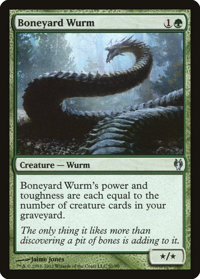 Magic: The Gathering MTG Single Boneyard Wurm [Duel Decks: Izzet vs. Golgari]