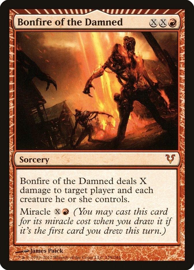 Magic: The Gathering MTG Single Bonfire of the Damned [Avacyn Restored]