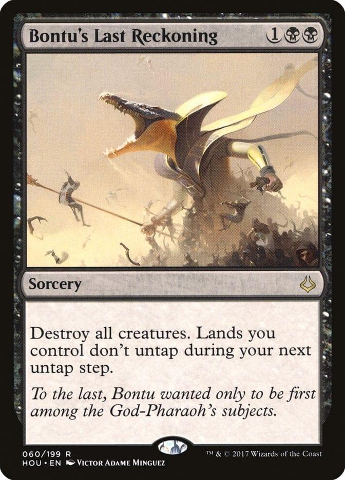 Magic: The Gathering MTG Single Bontu's Last Reckoning [Hour of Devastation]