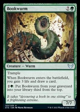 Magic: The Gathering MTG Single Bookwurm [Strixhaven: School of Mages]