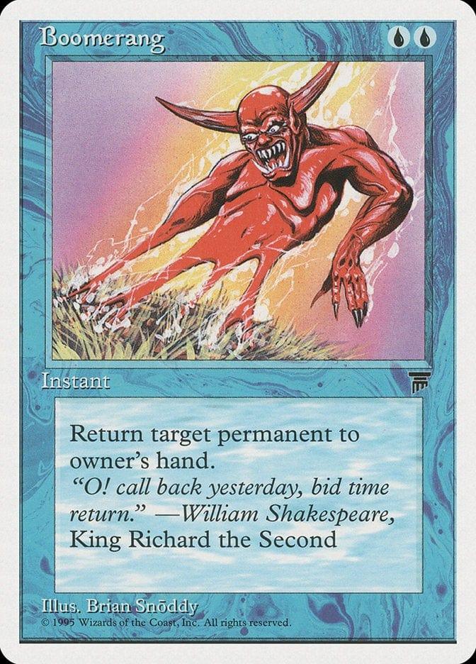 Magic: The Gathering MTG Single Boomerang [Chronicles]