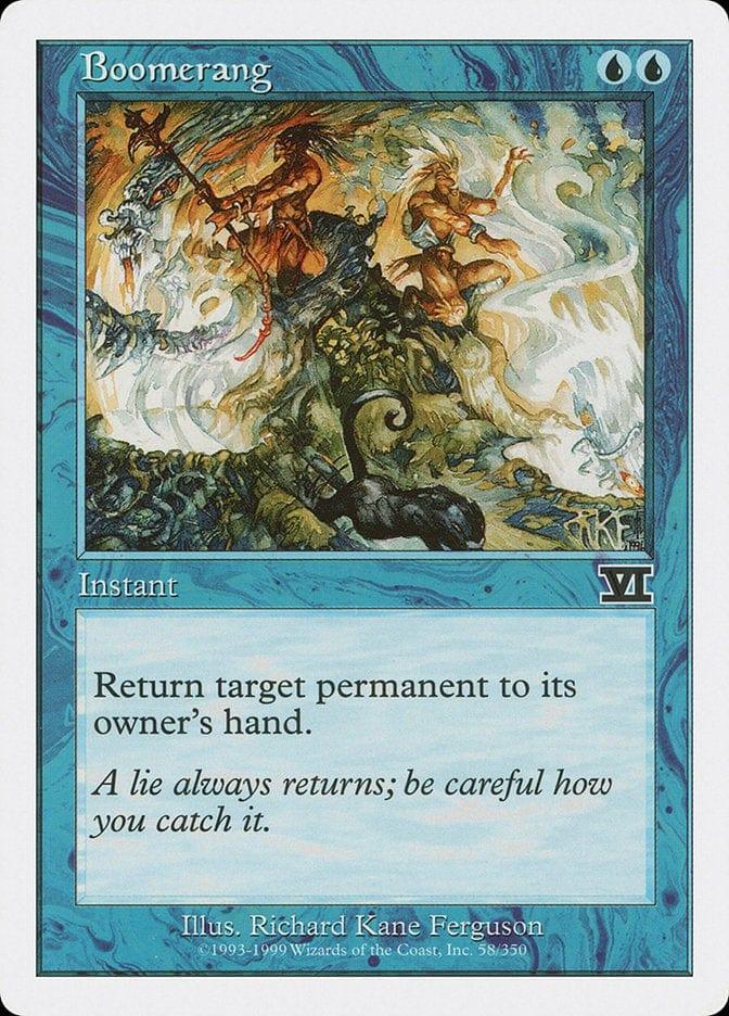 Magic: The Gathering MTG Single Boomerang [Classic Sixth Edition]