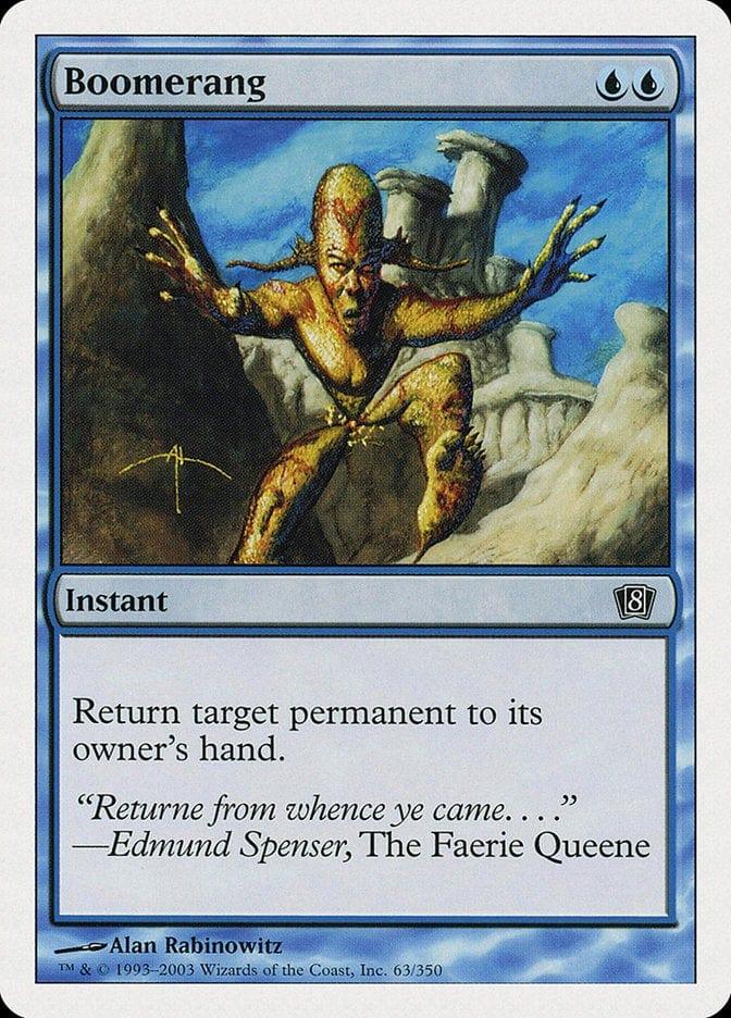 Magic: The Gathering MTG Single Boomerang [Eighth Edition]