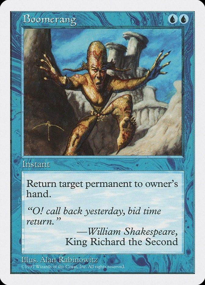 Magic: The Gathering MTG Single Boomerang [Fifth Edition]
