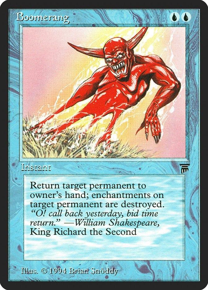 Magic: The Gathering MTG Single Boomerang [Legends]