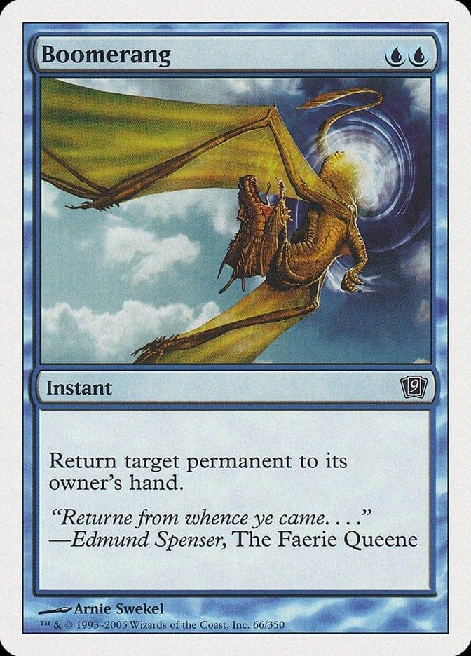 Magic: The Gathering MTG Single Boomerang [Ninth Edition]