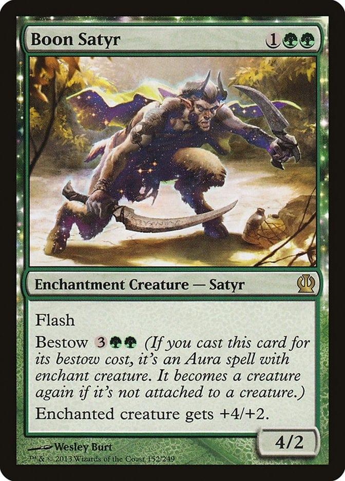 Magic: The Gathering MTG Single Boon Satyr [Theros]