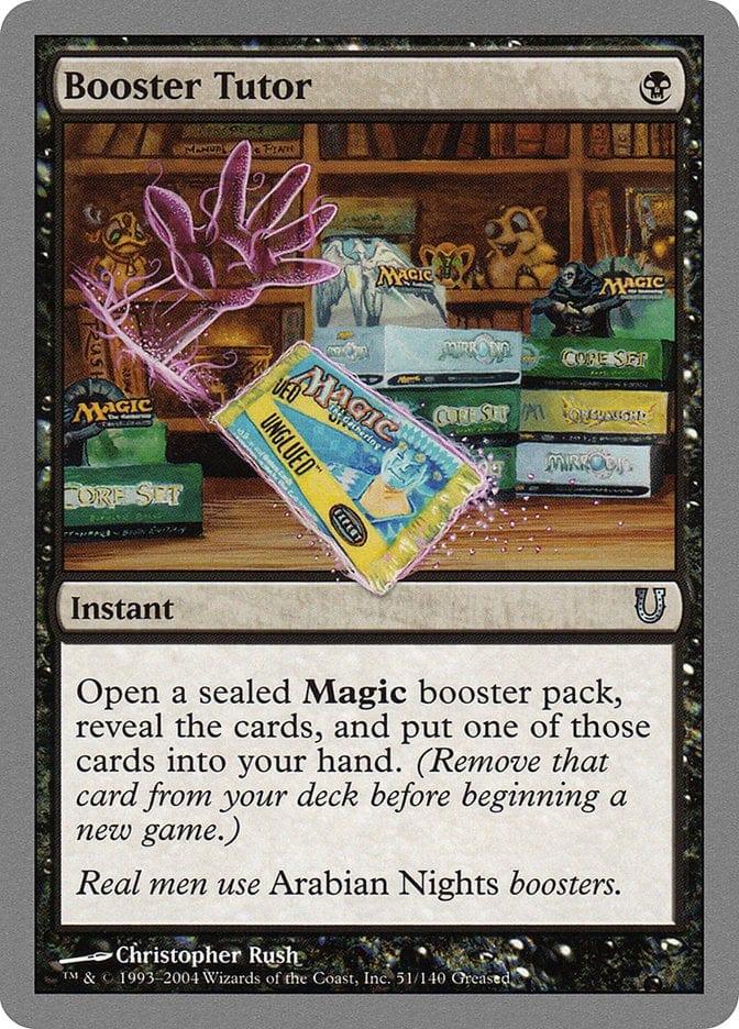 Magic: The Gathering MTG Single Booster Tutor [Unhinged]
