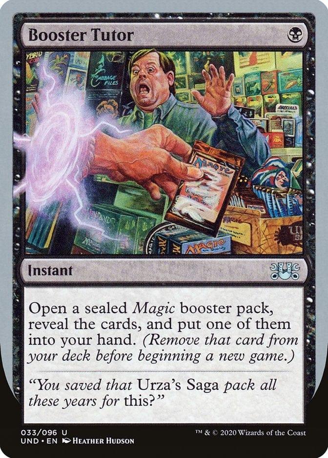 Magic: The Gathering MTG Single Booster Tutor [Unsanctioned]
