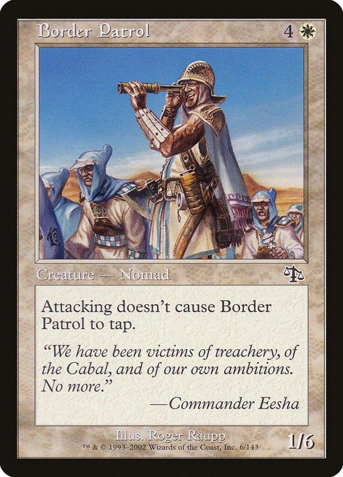 Magic: The Gathering MTG Single Border Patrol [Judgment]