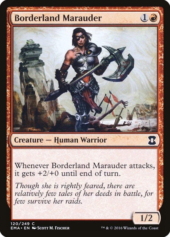 Magic: The Gathering MTG Single Borderland Marauder [Eternal Masters]