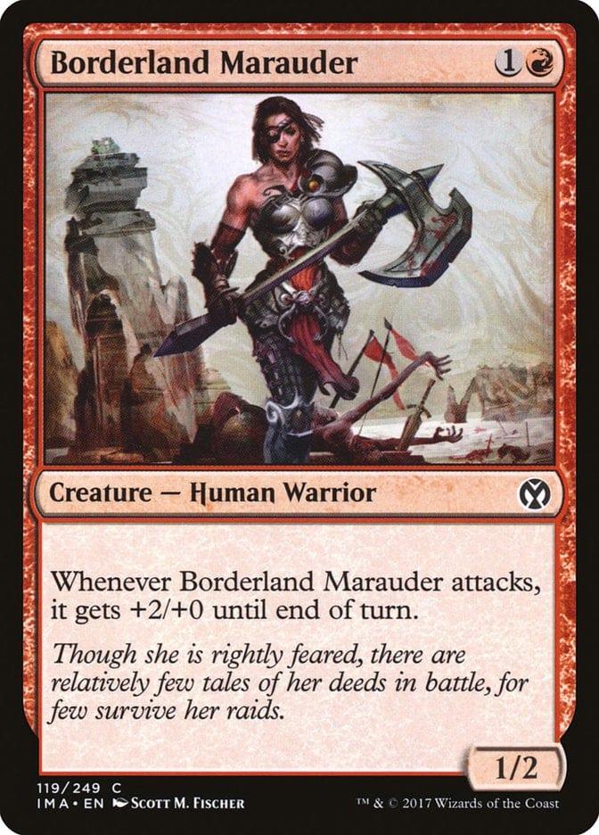 Magic: The Gathering MTG Single Borderland Marauder [Iconic Masters]