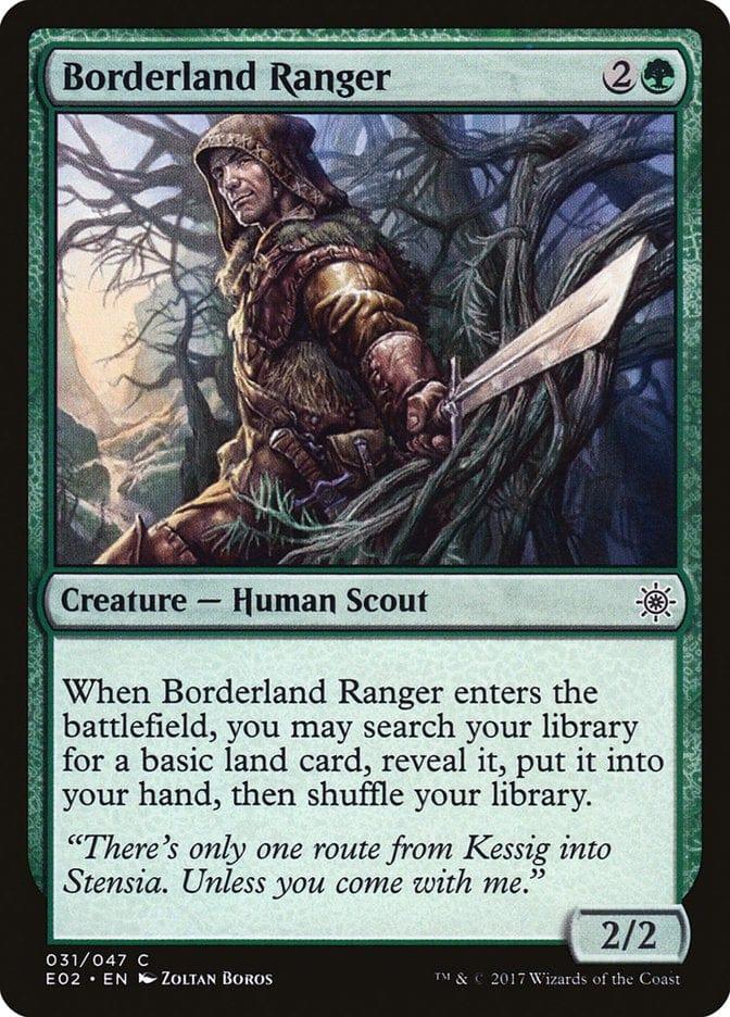 Magic: The Gathering MTG Single Borderland Ranger [Explorers of Ixalan]