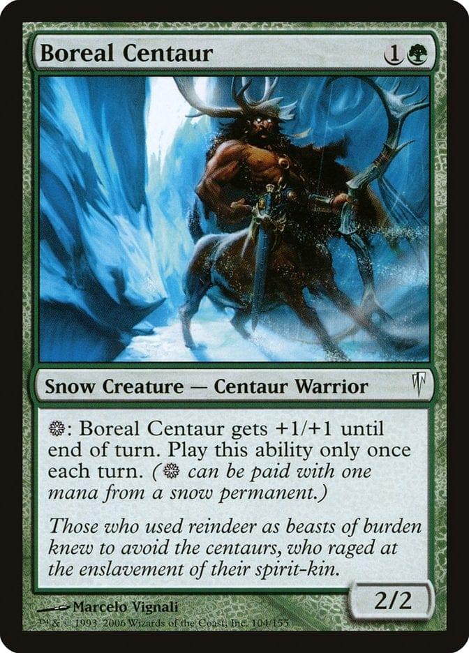 Magic: The Gathering MTG Single Boreal Centaur [Coldsnap]