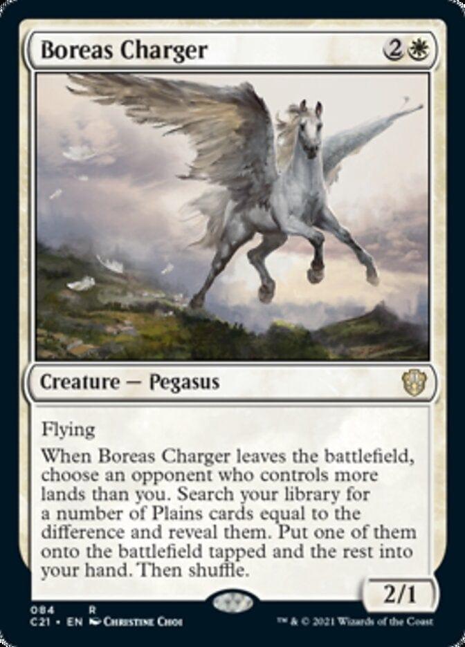 Magic: The Gathering MTG Single Boreas Charger [Commander 2021]
