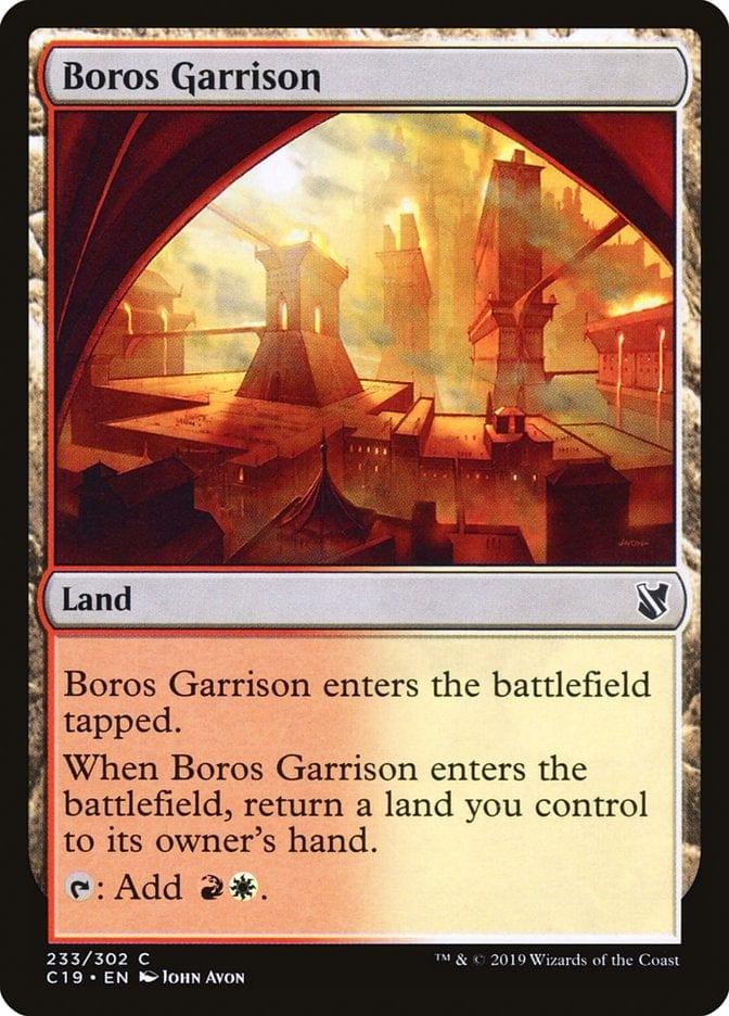 Magic: The Gathering MTG Single Boros Garrison [Commander 2019]
